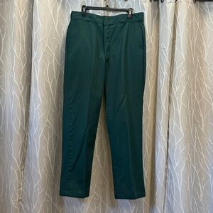 Dickies Dark Green pants like new 36x32